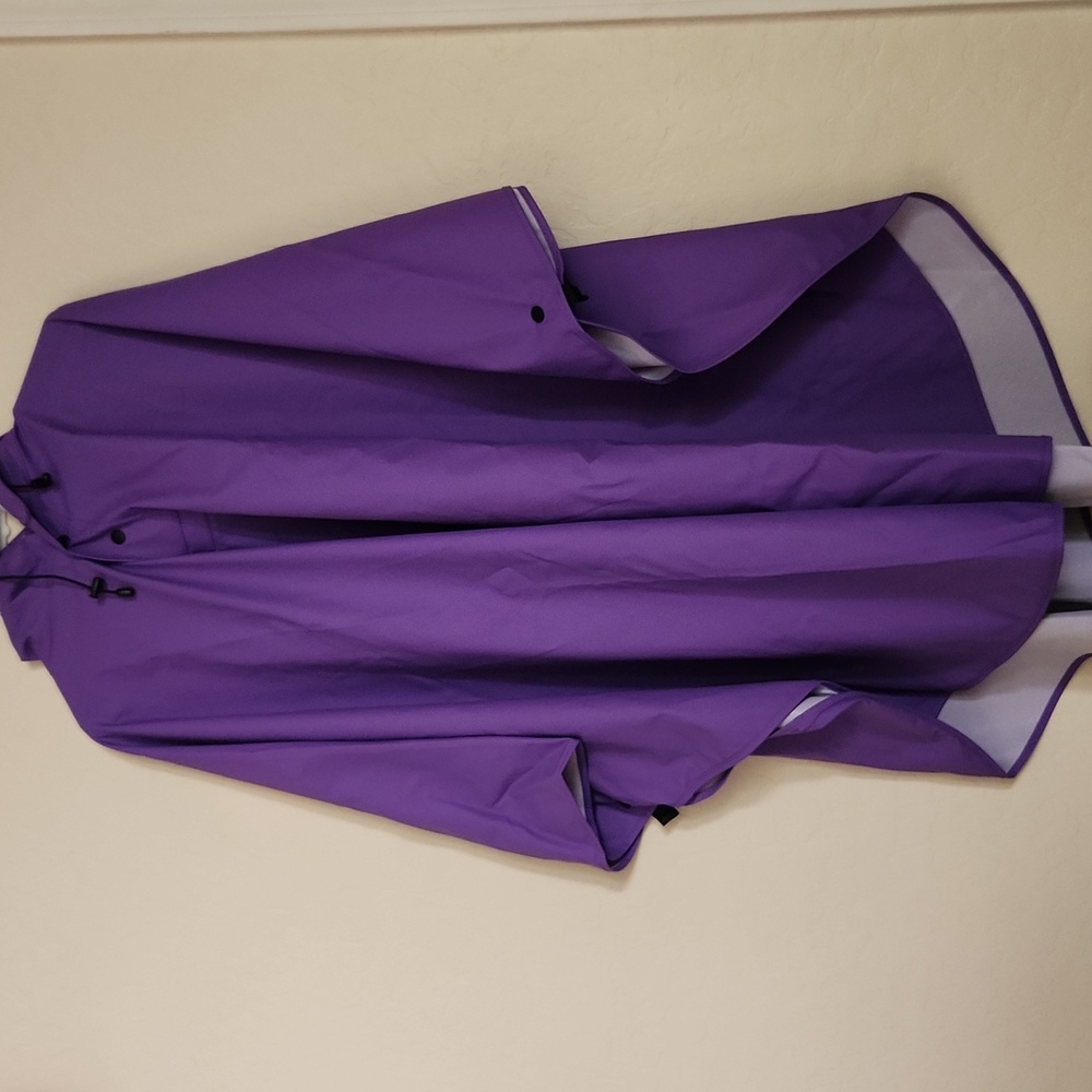 Charles River Apparel Lavender Hooded Poncho